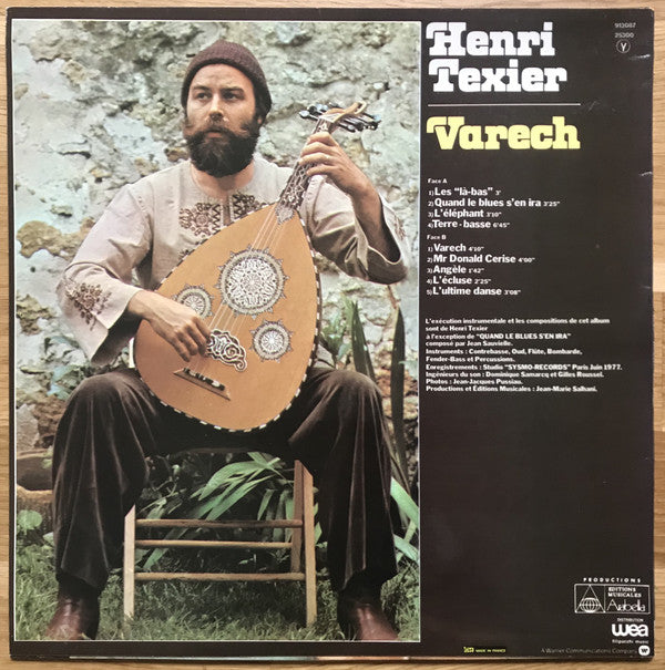 Henri Texier ‎– Varech